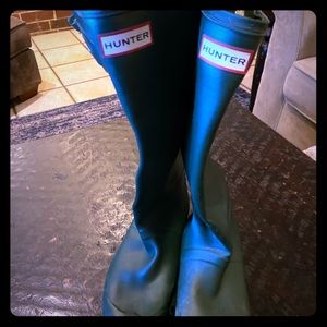 Green Hunter Boots